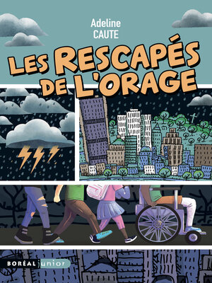 cover image of Les Rescapés de l'orage